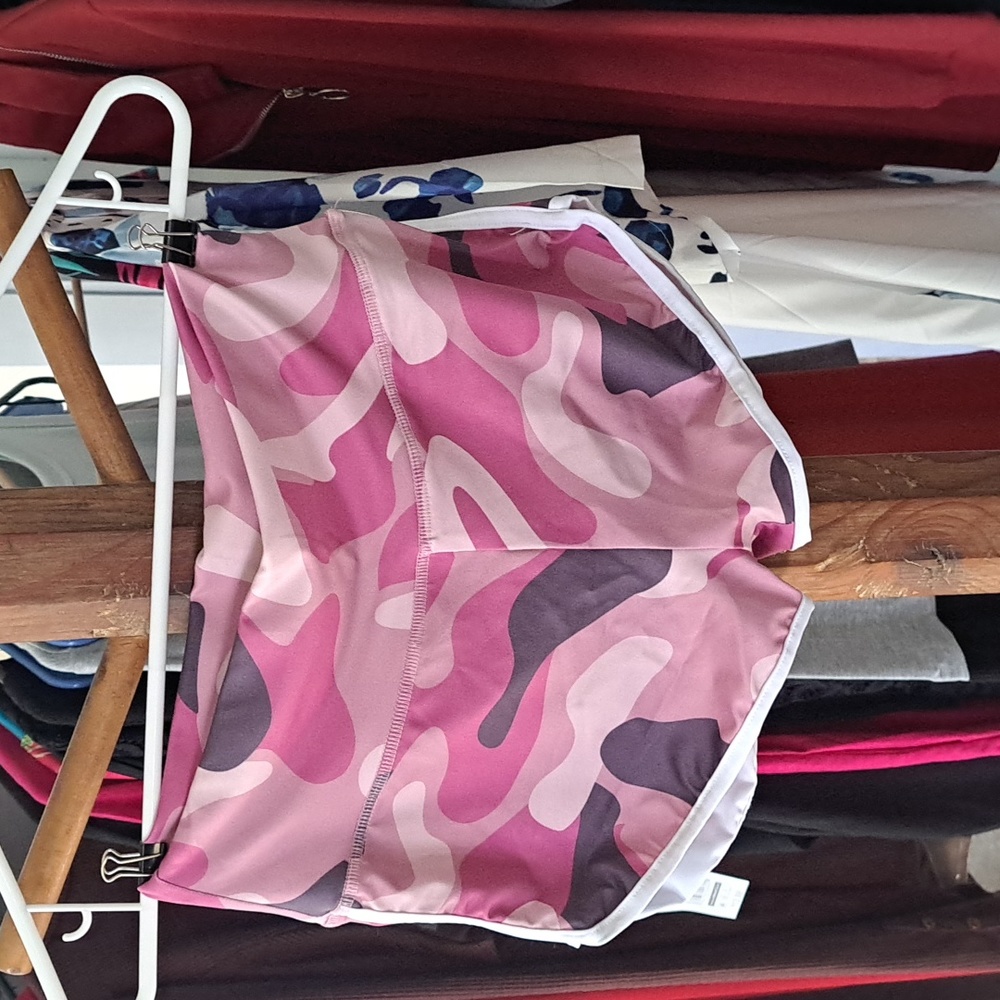 Pink Camo Shorts
